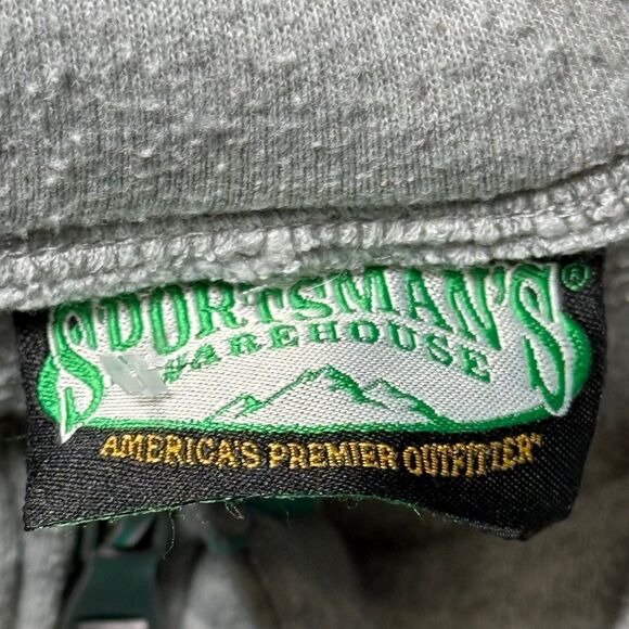 Vintage youth sportsman’s warehouse small zip up‎ sweater size small about 10/12 - Picture 3 of 5